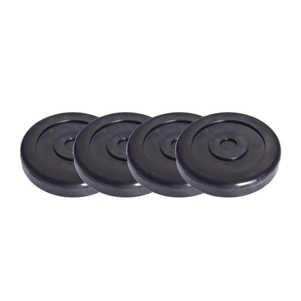 4xRound Black Rubber Arm Pads For Bendpak Lift Pads Dannmar Lift 5715017