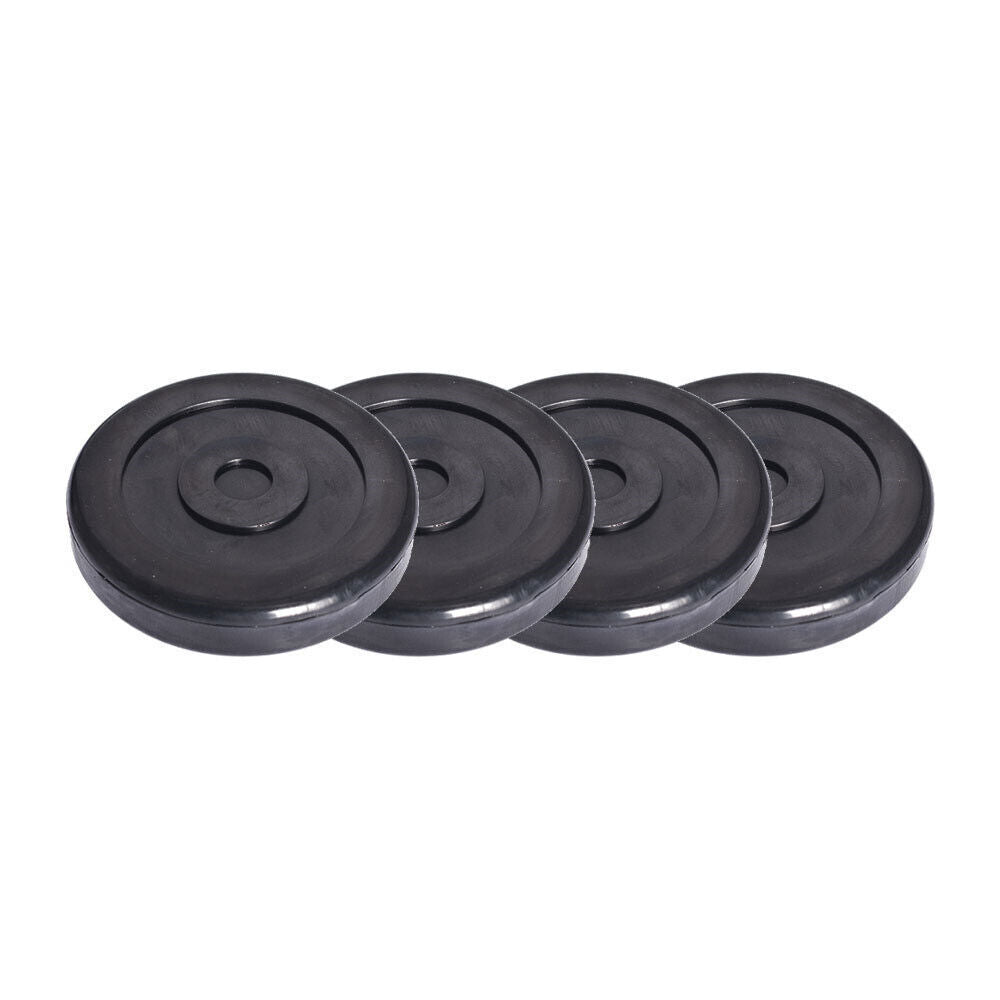 4xRound Black Rubber Arm Pads For Bendpak Lift Pads Dannmar Lift 5715017