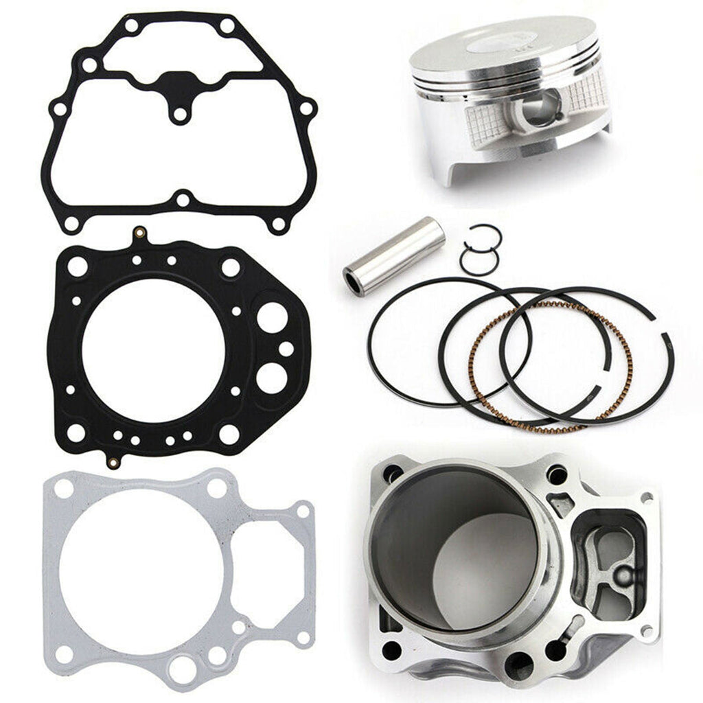 Cylinder Piston Gasket Top End Rebuild Kit for Honda Rancher TRX420 2007-2018