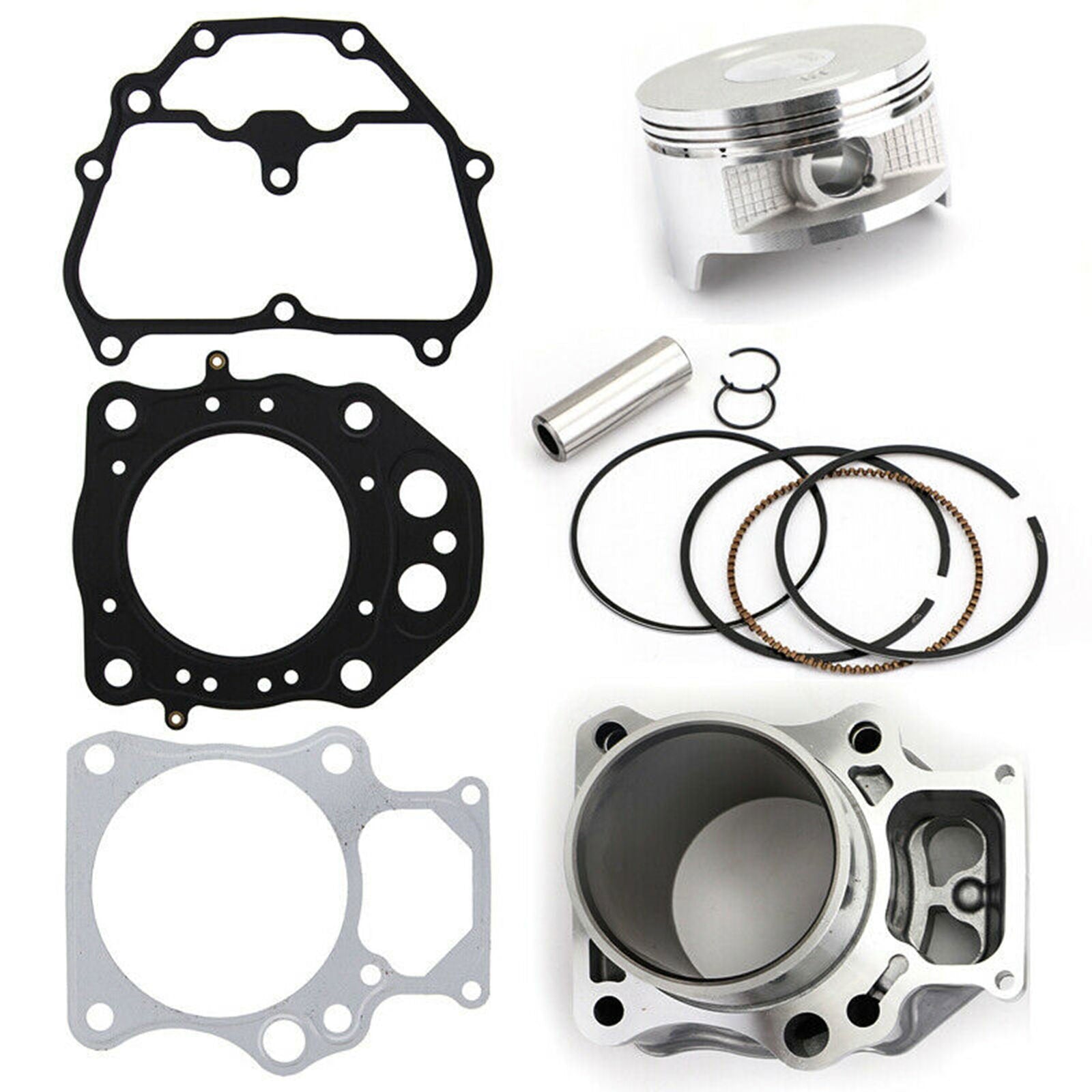 Cylinder Piston Gasket Top End Rebuild Kit for Honda Rancher TRX420 2007-2018