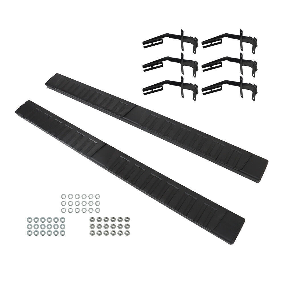Running Boards For 2015-2022 Ford Super Crew Cab 6" Side Step Nerf Bar