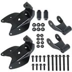 Rear LH+RH Leaf Spring Shackle & Bracket Hanger For 1997-2004 Ford F150