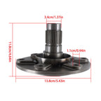 Front Axle For Kubota L35 L2900 L3010 L3130 L3240 L3300 L3410 L3430 34070-13330