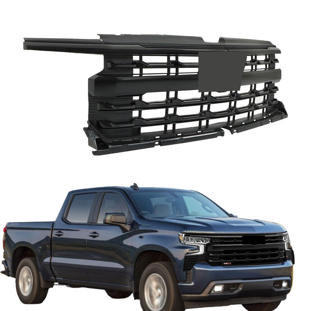 Front Upper Grille Plastic For 2022-24 Chevy Silverado 1500 LTZ 85516929