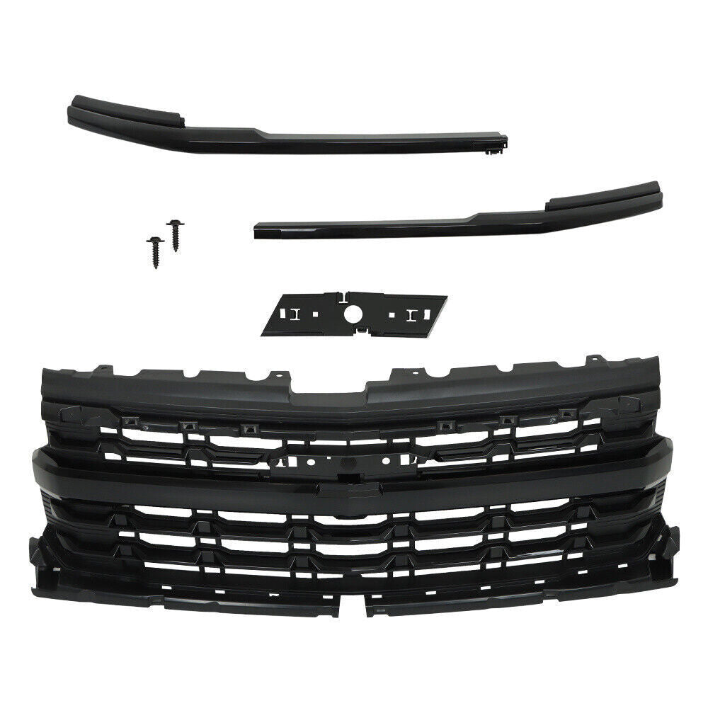 Front Upper Grille Plastic For 2022-24 Chevy Silverado 1500 LTZ 85516929