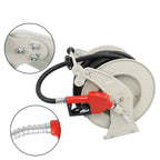 Fuel Diesel Hose Reel Retractable For Truck 3/4" x 66' Auto Refueling Gun 300PSI