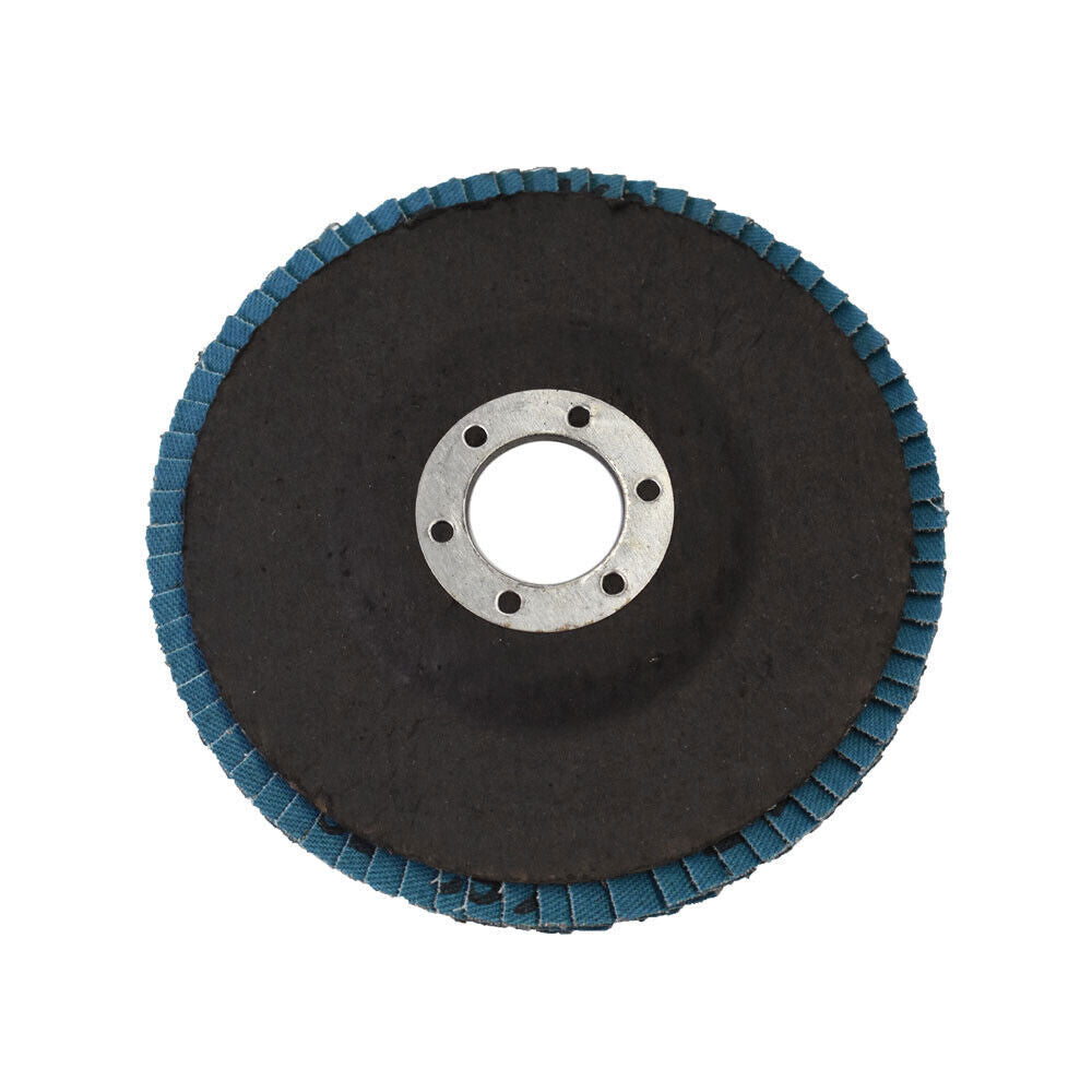 Premium Zirconia Flap Disc Sanding Grinding 4.5'' x 7/8'' 80 Grit 10 Pack