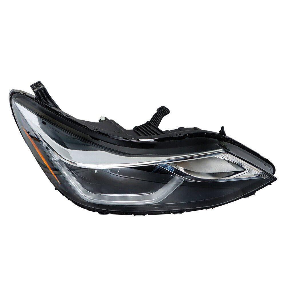 Right Headlight For 2016-2018 Chevy Cruze Projector Halogen w/LED DRL RH