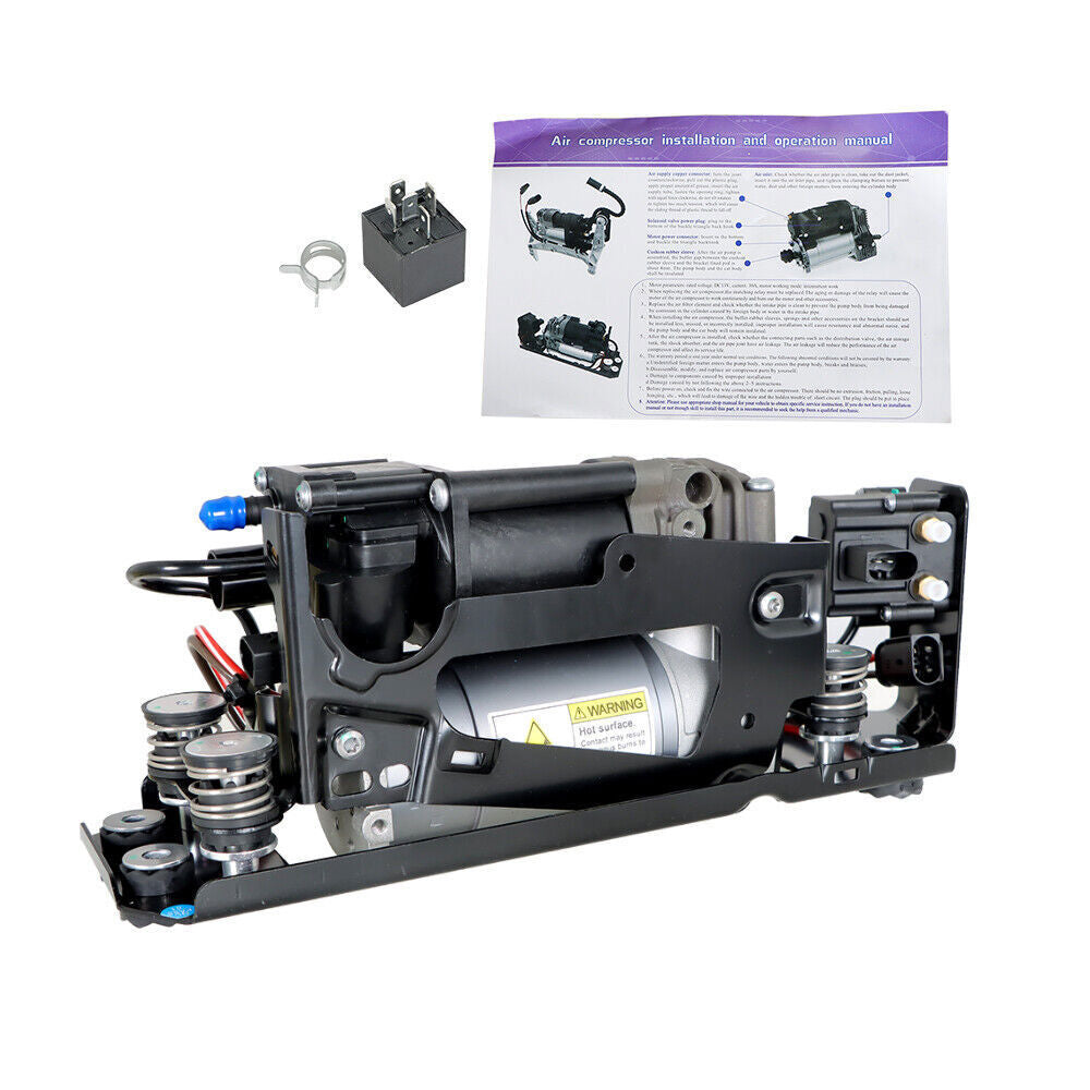 Air Suspension Compressor Pump For 08-14 BMW 5' F07 F11 7' F01 F02 F04