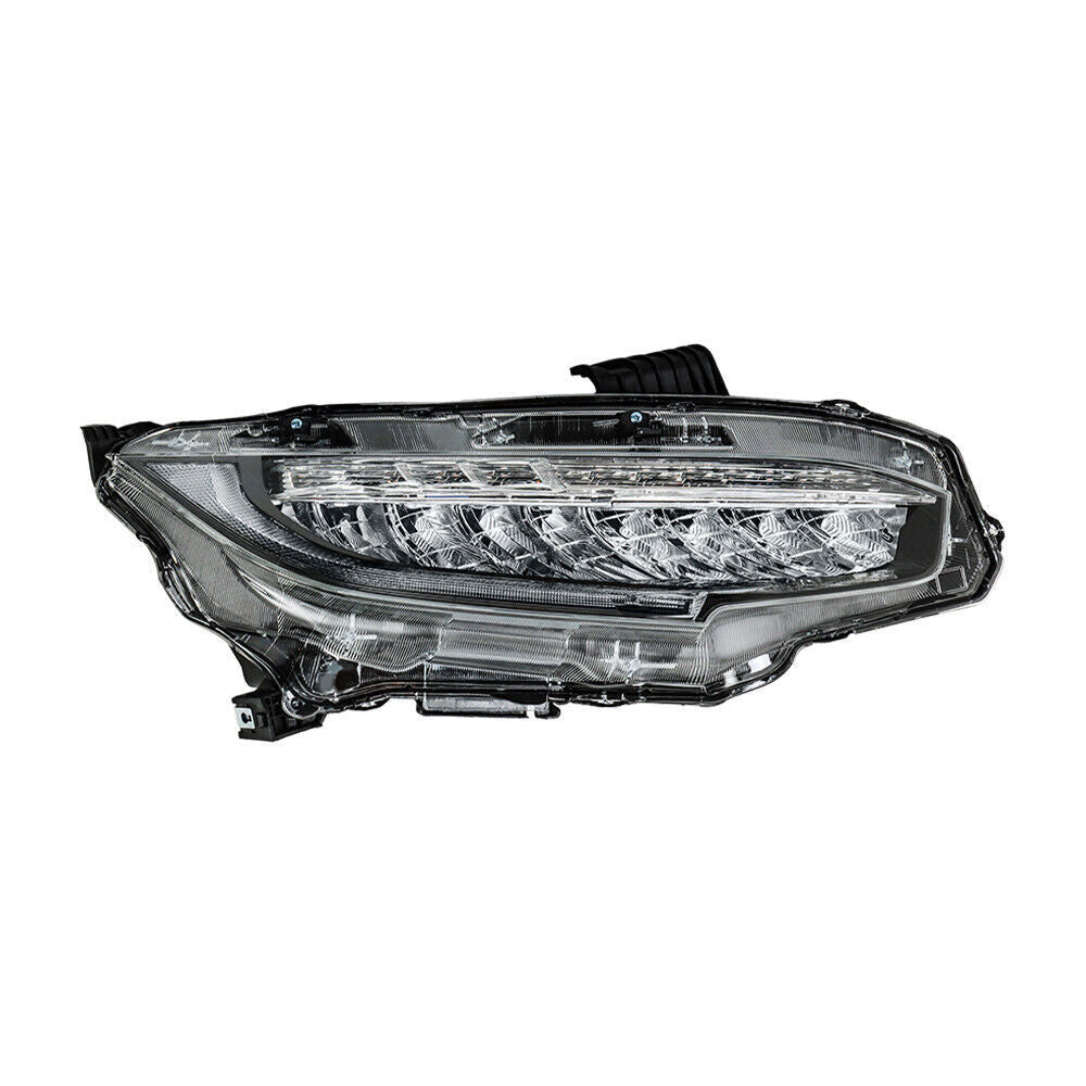 Passenger Side RH Full LED Headlight Assembly For 2016-2021 Honda Civic
