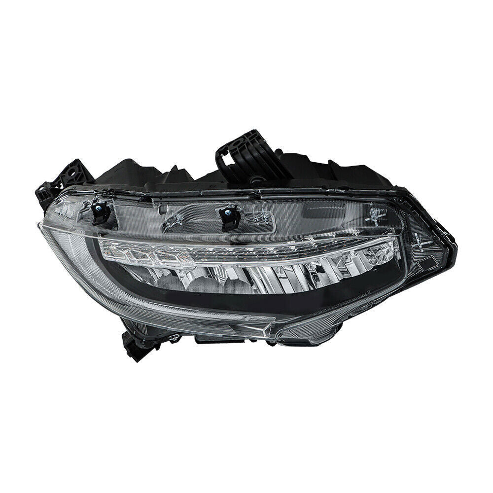 Passenger Side RH Full LED Headlight Assembly For 2016-2021 Honda Civic