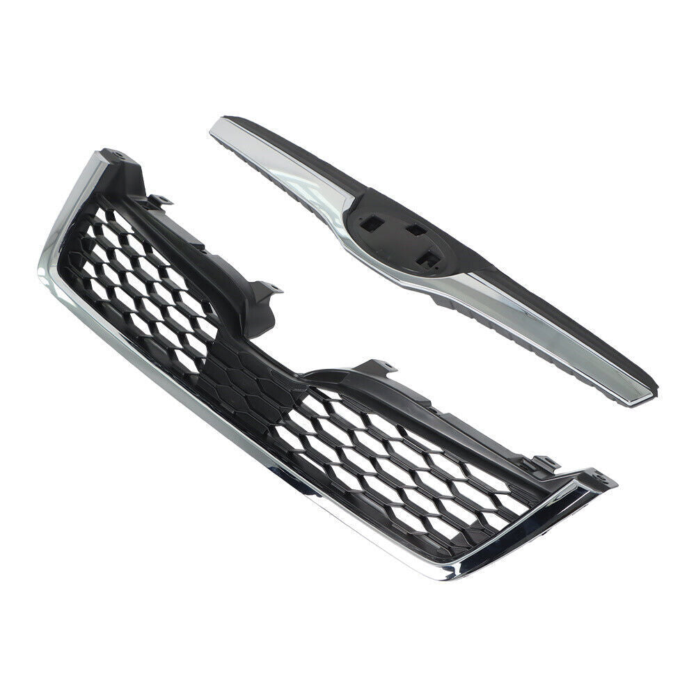 Front Grill Assembly For 2014-2018 Subaru Forester Chrome Factory Style