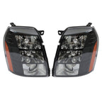 LH+RH Headlights For 2007-2014 Cadillac Escalade HID w/o Bulbs & Ballast