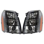 LH+RH Headlights For 2007-2014 Cadillac Escalade HID w/o Bulbs & Ballast