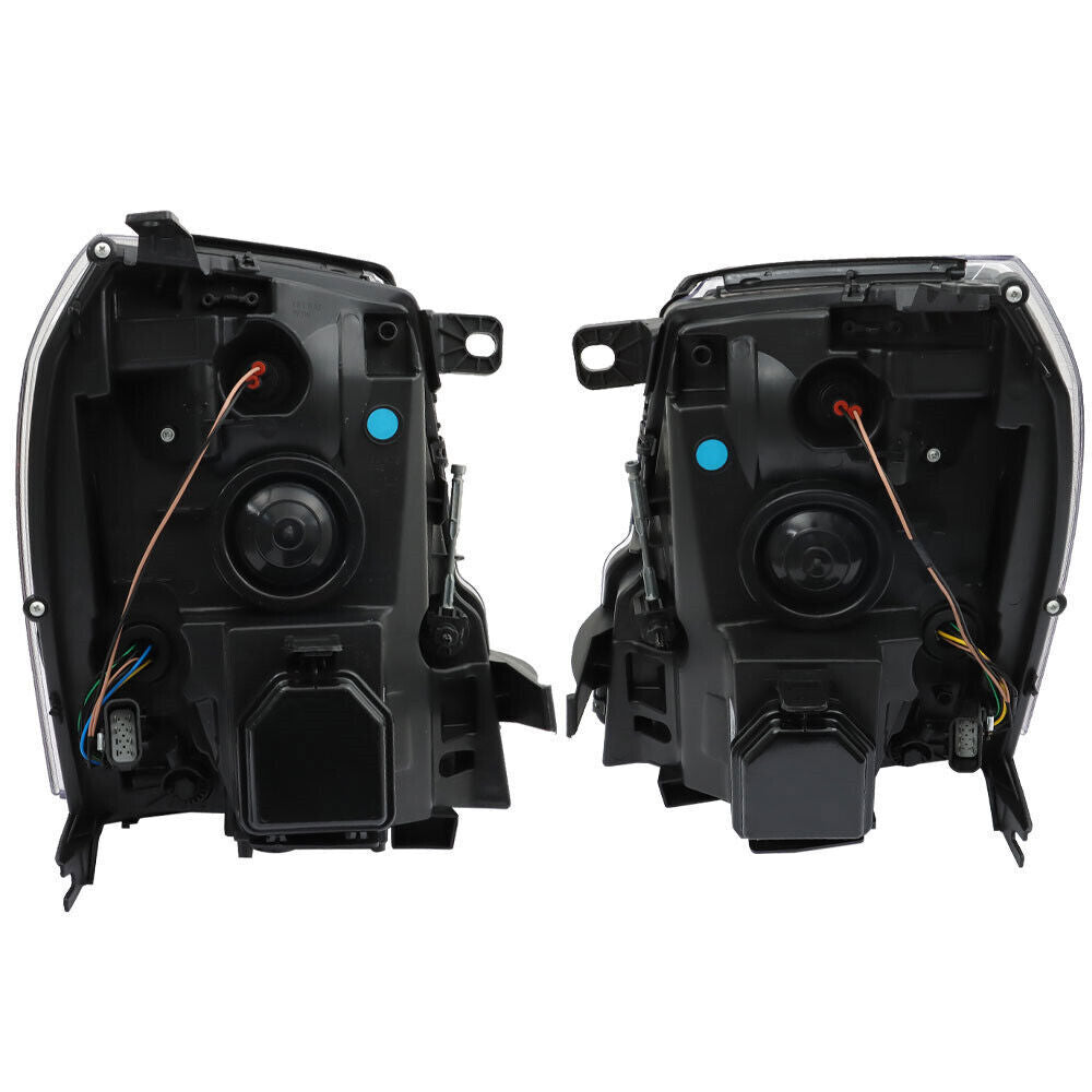 LH+RH Headlights For 2007-2014 Cadillac Escalade HID w/o Bulbs & Ballast