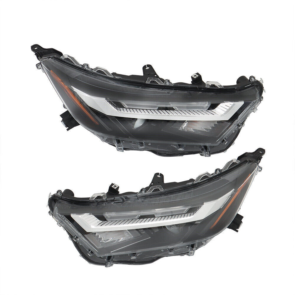 Left+Right Headlight For 2022-2023 Toyota RAV4 XLE LED Factory Clear