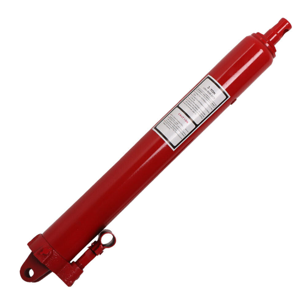 3 Ton Long Manual Hydraulic Ram Jack Single Pump Engine Lift