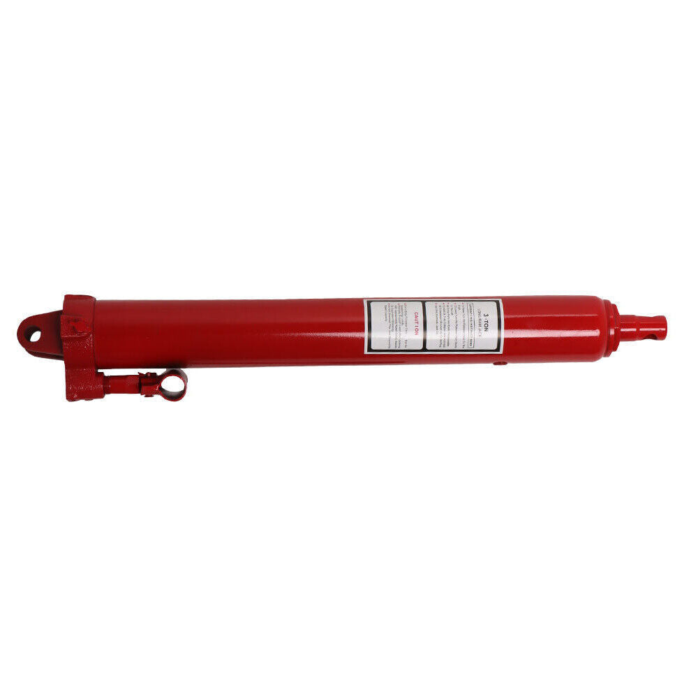 3 Ton Long Manual Hydraulic Ram Jack Single Pump Engine Lift