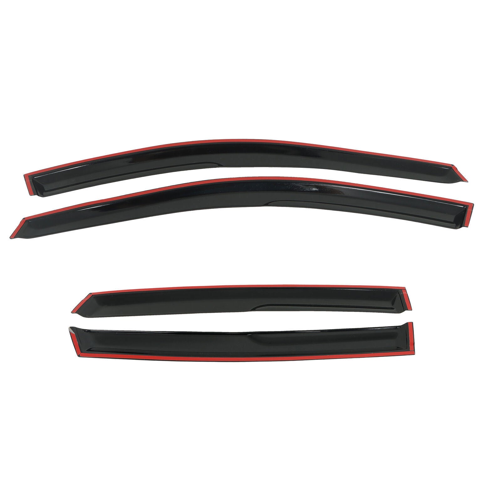 Window Visors For 2007-2011 Honda CR-V Vent Shade Rain Guards Deflector