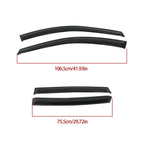 Window Visors For 2007-2011 Honda CR-V Vent Shade Rain Guards Deflector