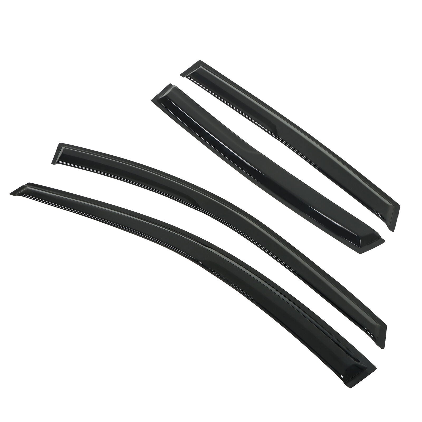 Window Visors For 2007-2011 Honda CR-V Vent Shade Rain Guards Deflector