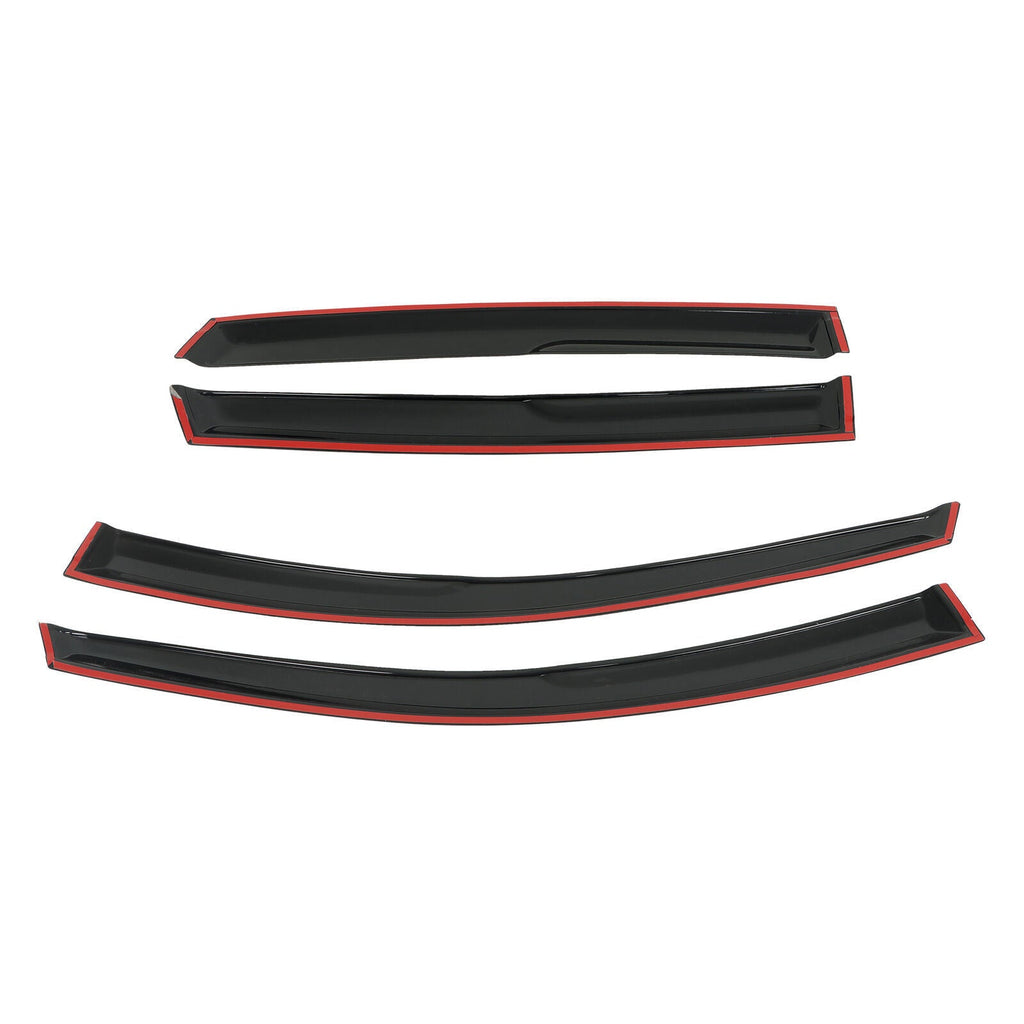 Window Visors For 2007-2011 Honda CR-V Vent Shade Rain Guards Deflector