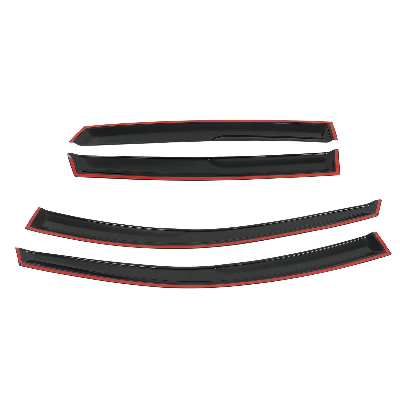 Window Visors For 2007-2011 Honda CR-V Vent Shade Rain Guards Deflector
