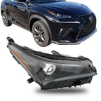 Right Headlight For 2018-2021 Lexus NX200t NX300 NX300h LED Type Black