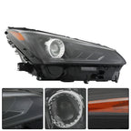Right Headlight For 2018-2021 Lexus NX200t NX300 NX300h LED Type Black