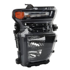 Left+Right Headlights For 2021-2023 Chevy Silverado 2500HD Halogen Black