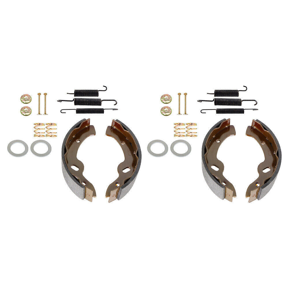 Rear Brake hub Drums Brake Shoe Spring Kit For EZGO TXT Electric Golf Carts 96+