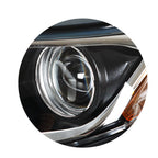 Left Headlight For 2018 2019 Chevrolet Equinox Halogen Black Clear Lens