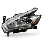 Left Side Headlight For 2015-16 Nissan Murano Halogen LED DRL Projector