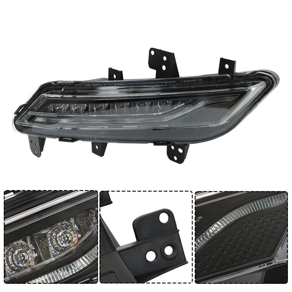 Left Fog Light  For 2013-2016 Lincoln MKZ LED Driving Lamp Driver Side