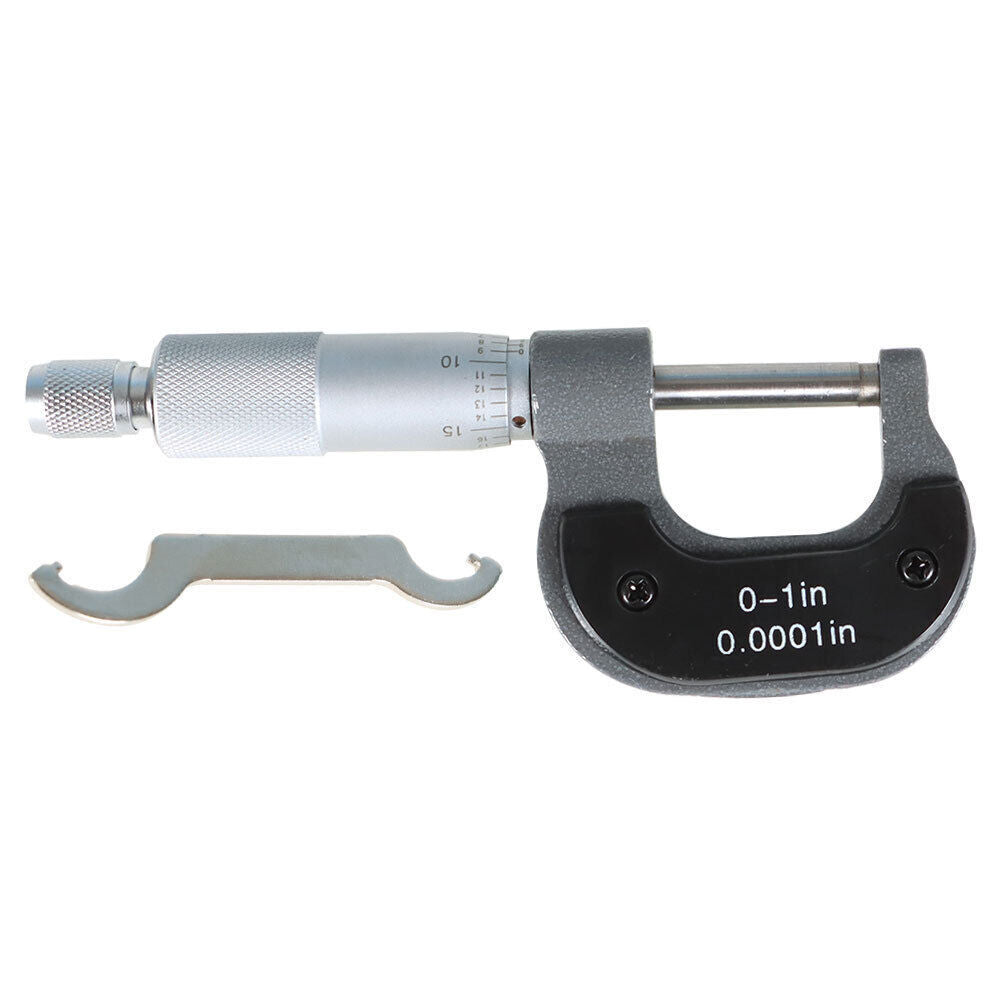 High Precision 0 - 1 Inch Blade Outside Micrometer 0.0001In Machinist Tool New