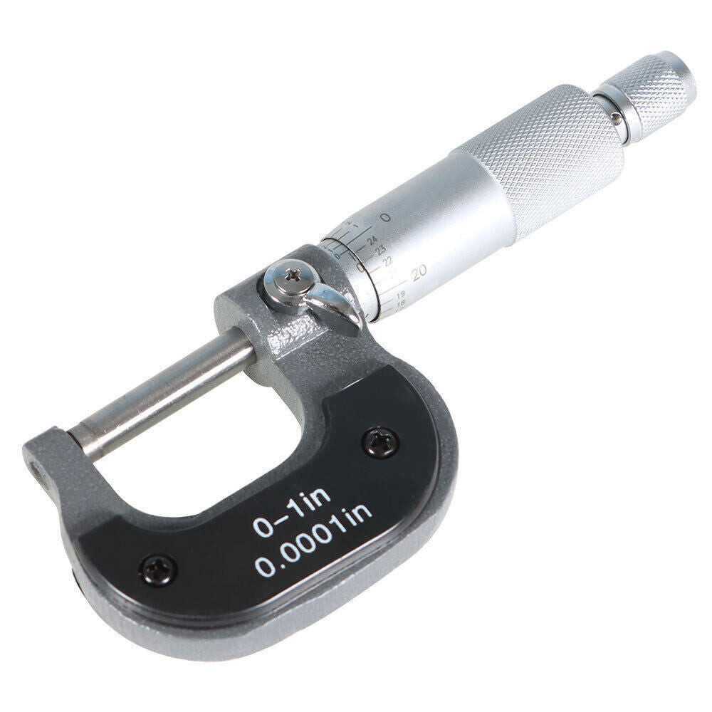 High Precision 0 - 1 Inch Blade Outside Micrometer 0.0001In Machinist Tool New