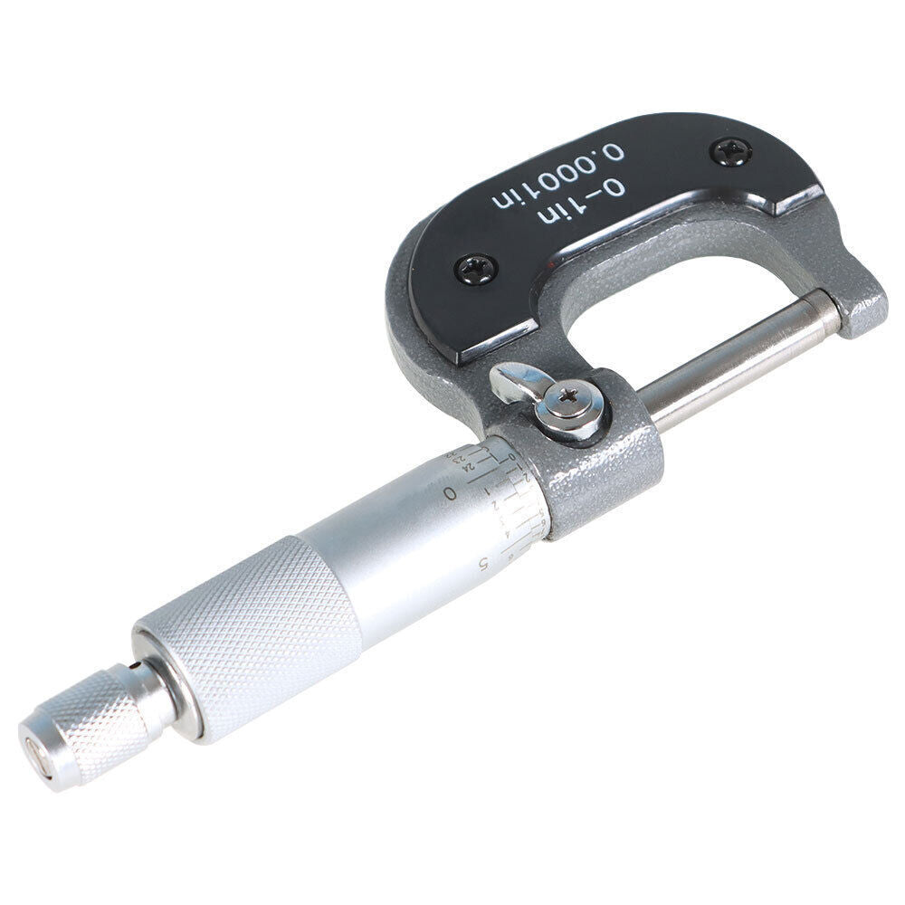 High Precision 0 - 1 Inch Blade Outside Micrometer 0.0001In Machinist Tool New
