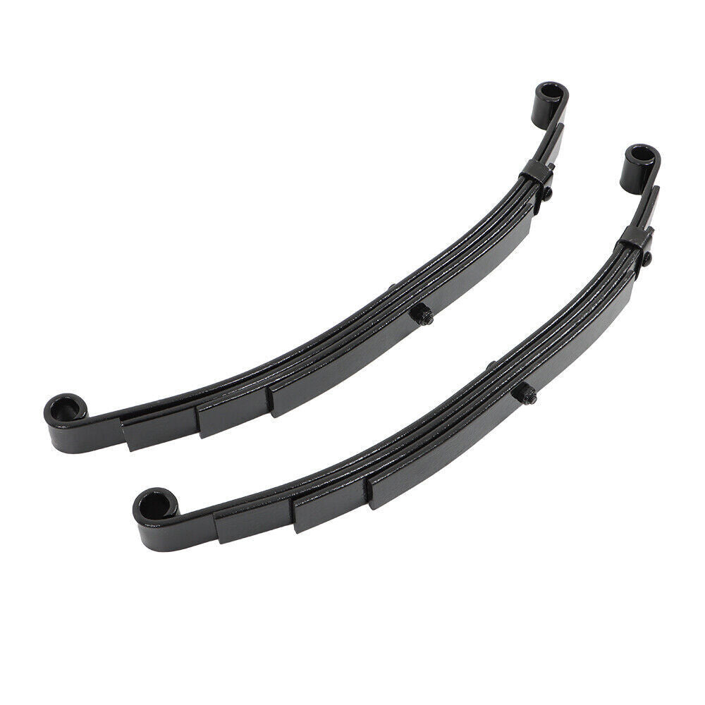 2PCS 4 Leaf 1750lb Capacity Double Eye Spring 25-1/4" Length 1.75" Width