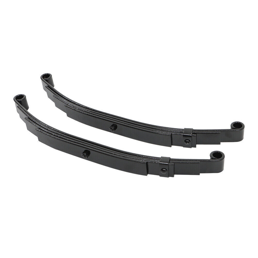 2PCS 4 Leaf 1750lb Capacity Double Eye Spring 25-1/4" Length 1.75" Width