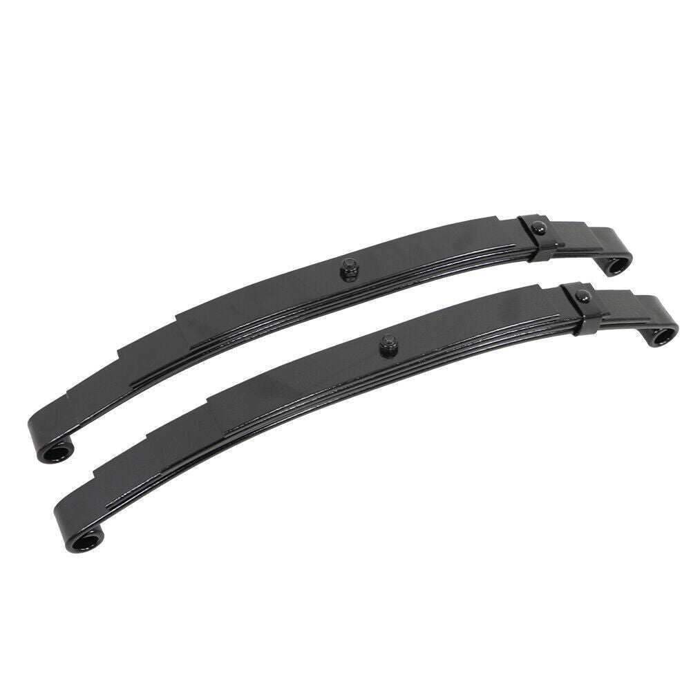 2PCS 4 Leaf 1750lb Capacity Double Eye Spring 25-1/4" Length 1.75" Width