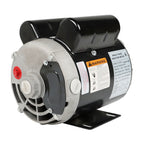 2 HP SPL Compressor Duty Electric Motor 56Frame 5/8" Shaft 115/230 Volt 3450 RPM