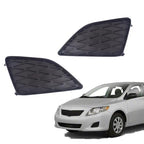 Front Fog Light Lamp Cover Bezel For 2009-2010 Toyota Corolla Pair