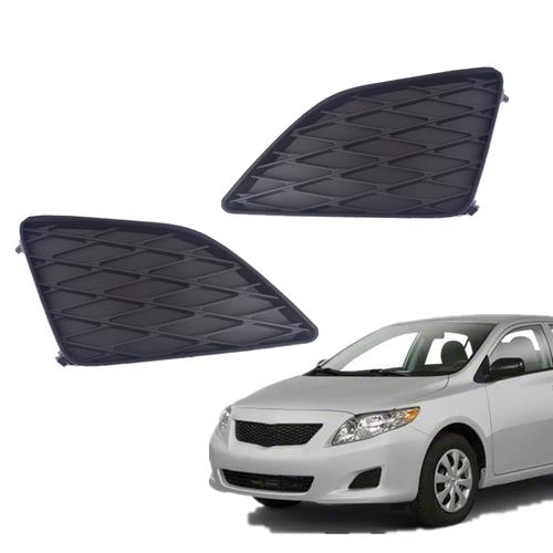 Front Fog Light Lamp Cover Bezel For 2009-2010 Toyota Corolla Pair