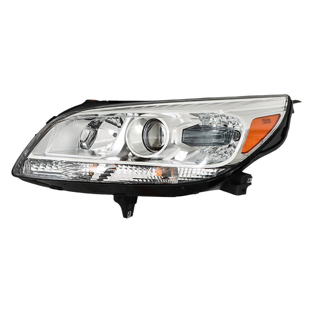 Left Headlight For 2013-2015 Chevy Malibu Projector Halogen Clear Lens