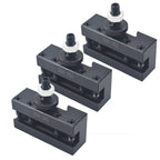 3 Pcs BXA #2 250-202 Quick Change Turning Facing & Boring Tool Post Holder Lathe
