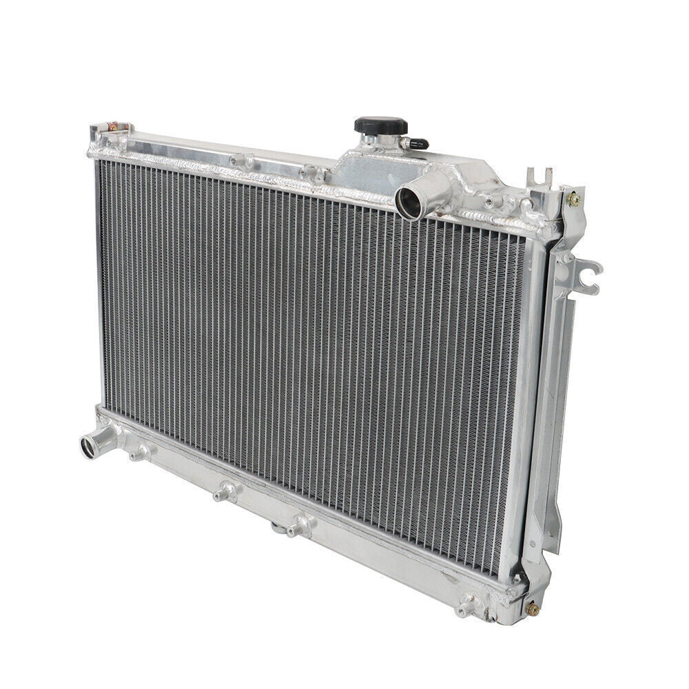 2 Row Aluminum Radiator for 1990 91 92 93 94 95 96 1997 Mazda Miata MX5