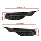 Right+Left Front Fog Light Lamp Cover Bezel For 2016-2017 Honda Accord
