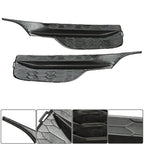 Right+Left Front Fog Light Lamp Cover Bezel For 2016-2017 Honda Accord