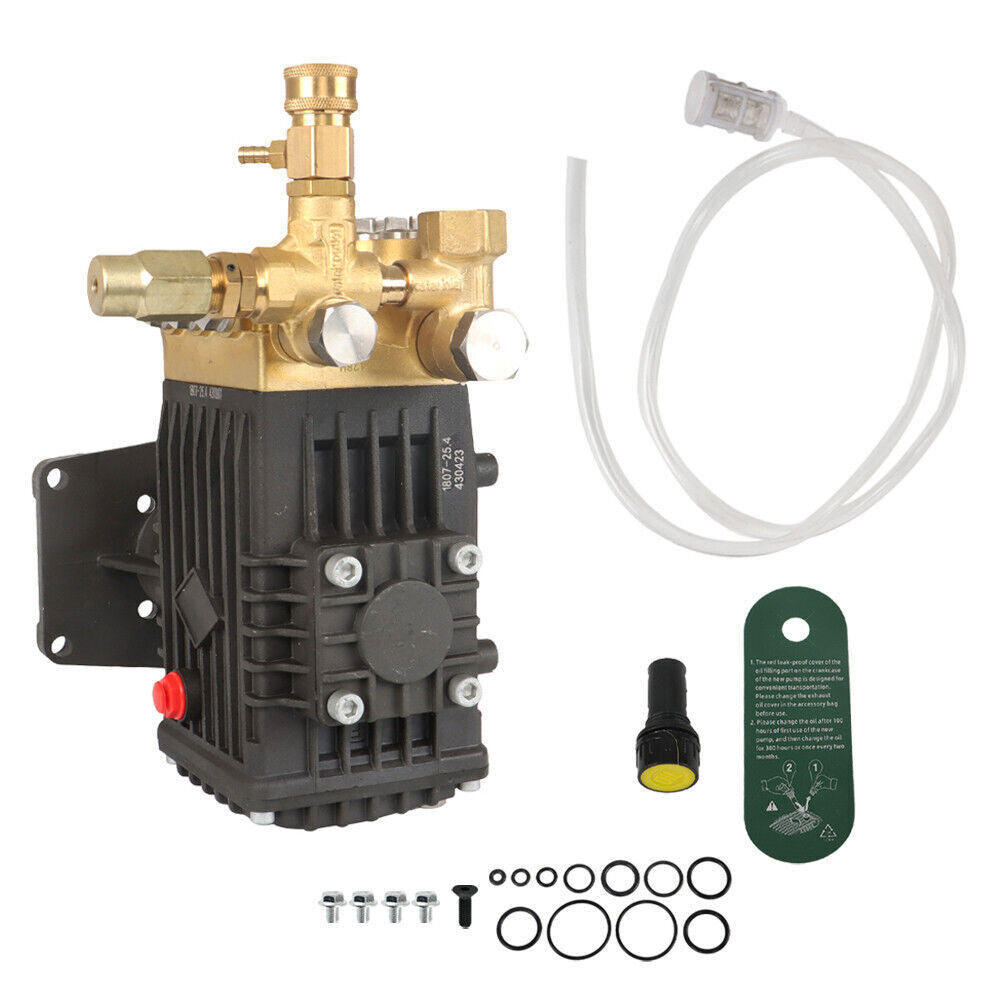 3000 psi 4 gpm, 1-in Shaft Pressure Washer Pump Power Washer Pump