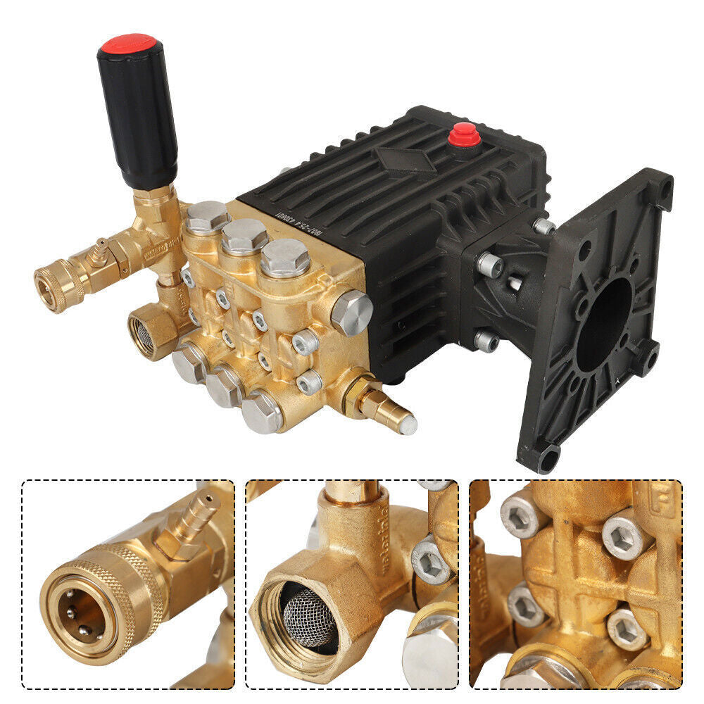 3000 psi 4 gpm, 1-in Shaft Pressure Washer Pump Power Washer Pump